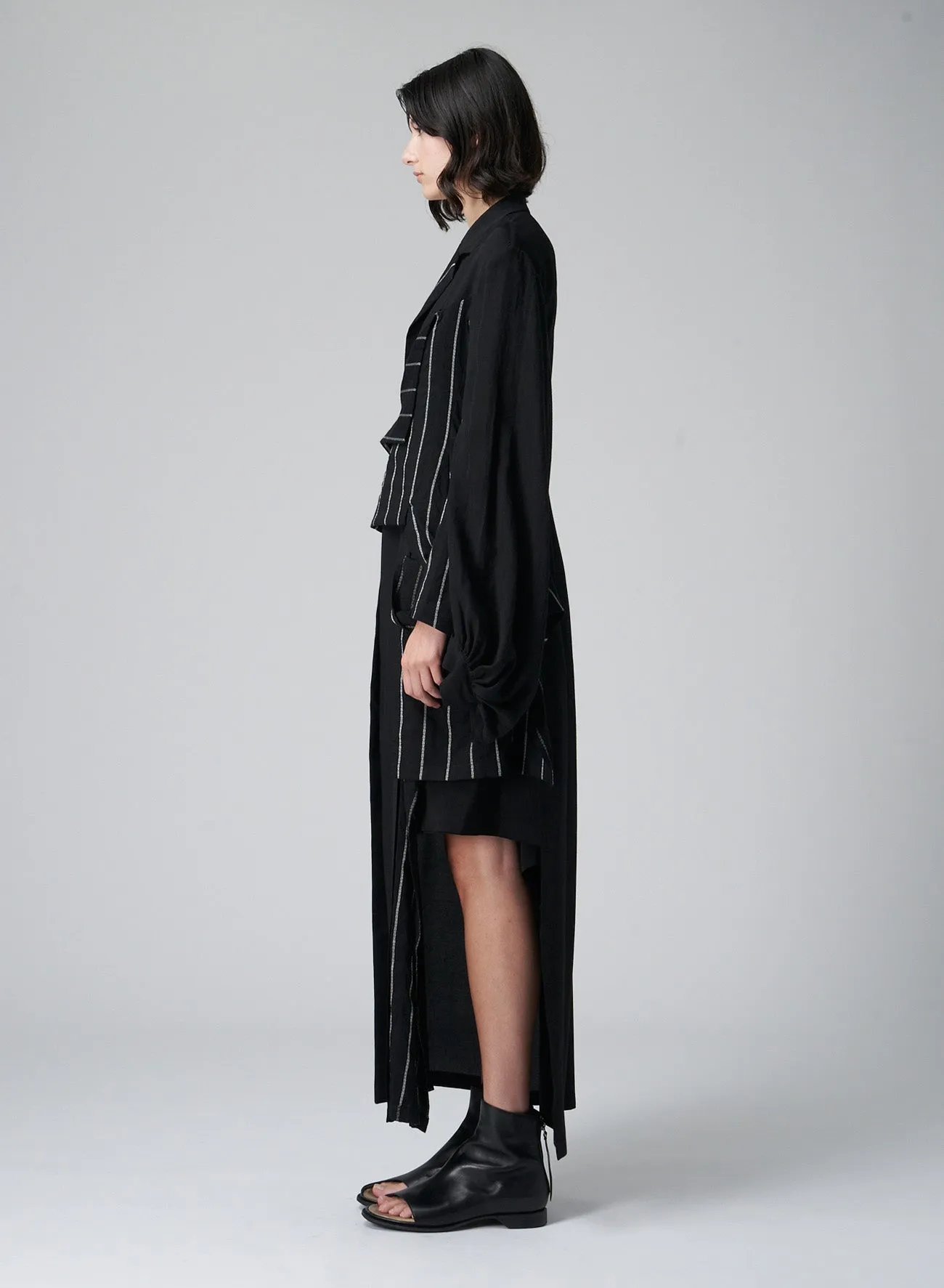 + BISHOP SLEEVES LONG COAT