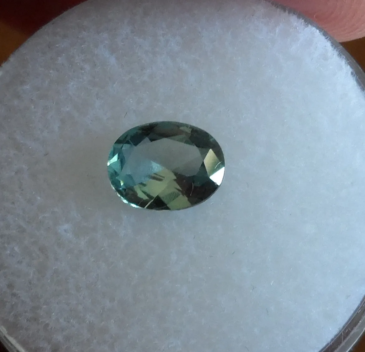 1.03cts. GREEN BLUE 'TEAL' MONTANA SAPPHIRE