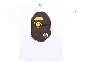 A Bathing Ape Big Ape Head Tee in White