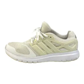 Adidas Energy Cloud WTC Triple White Women's Lace Up Running Sneakers Shoes 7