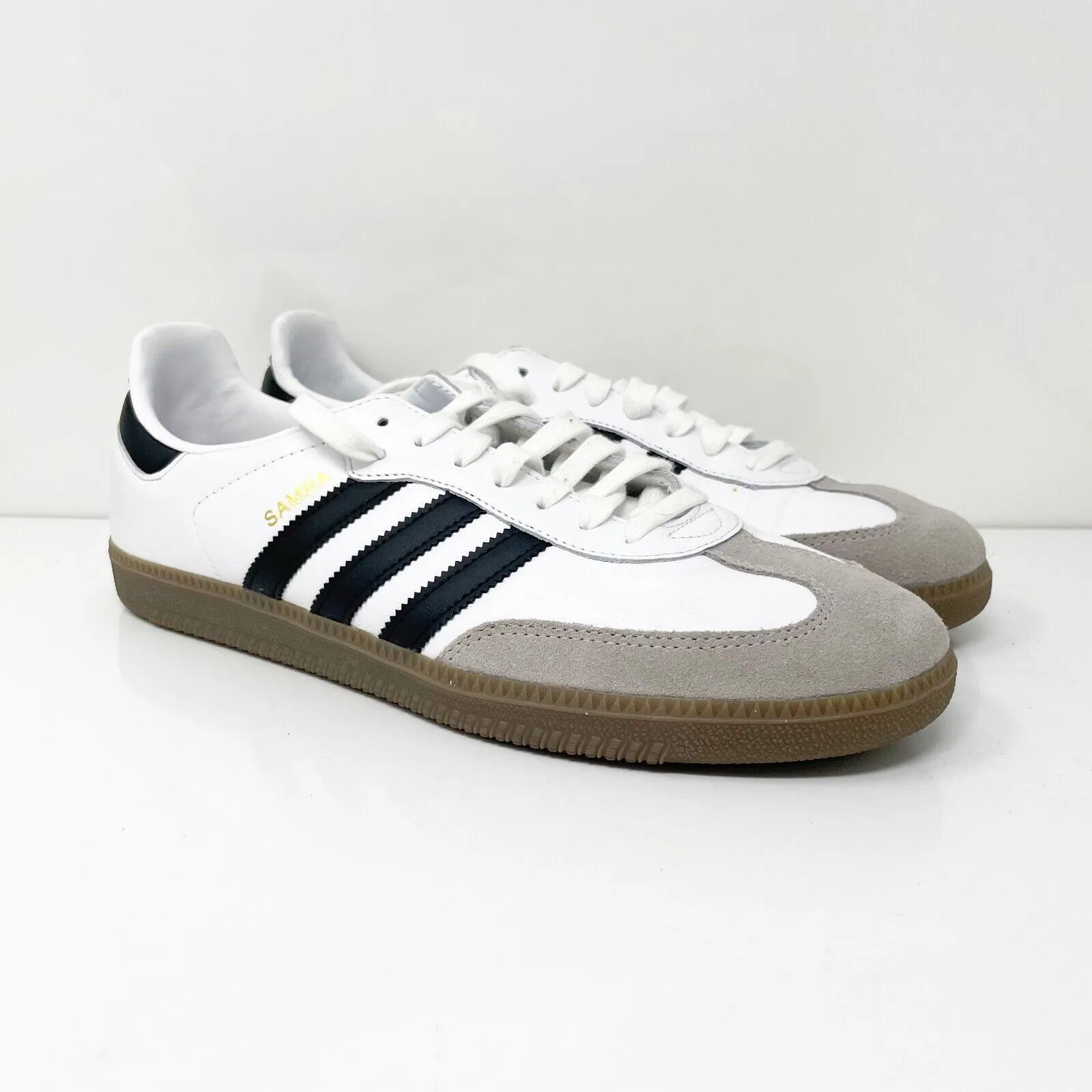 Adidas Mens Samba OG B75806 White Casual Shoes Sneakers Size 11