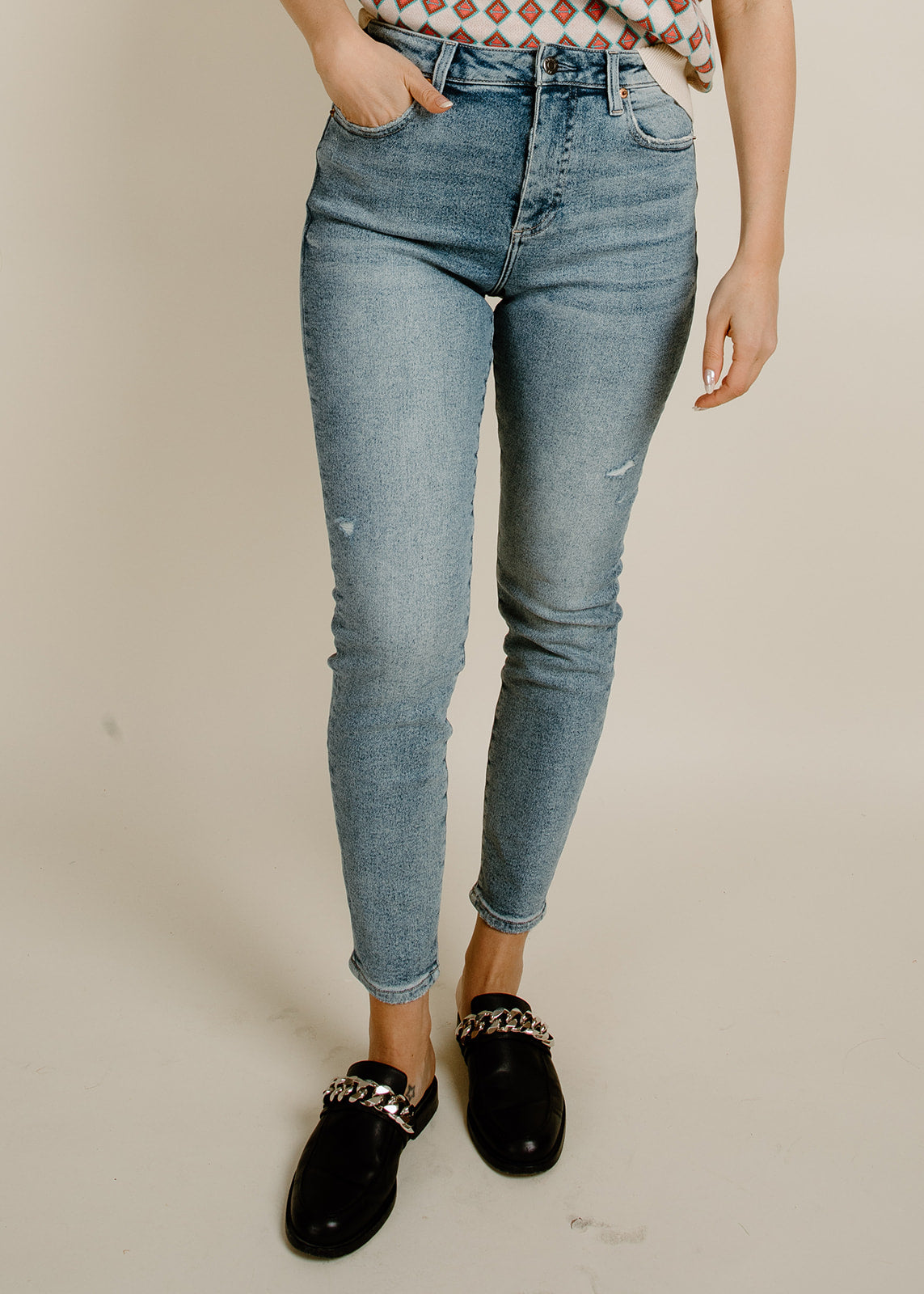 ALINE HIGH RISE SKINNY - FREMONT