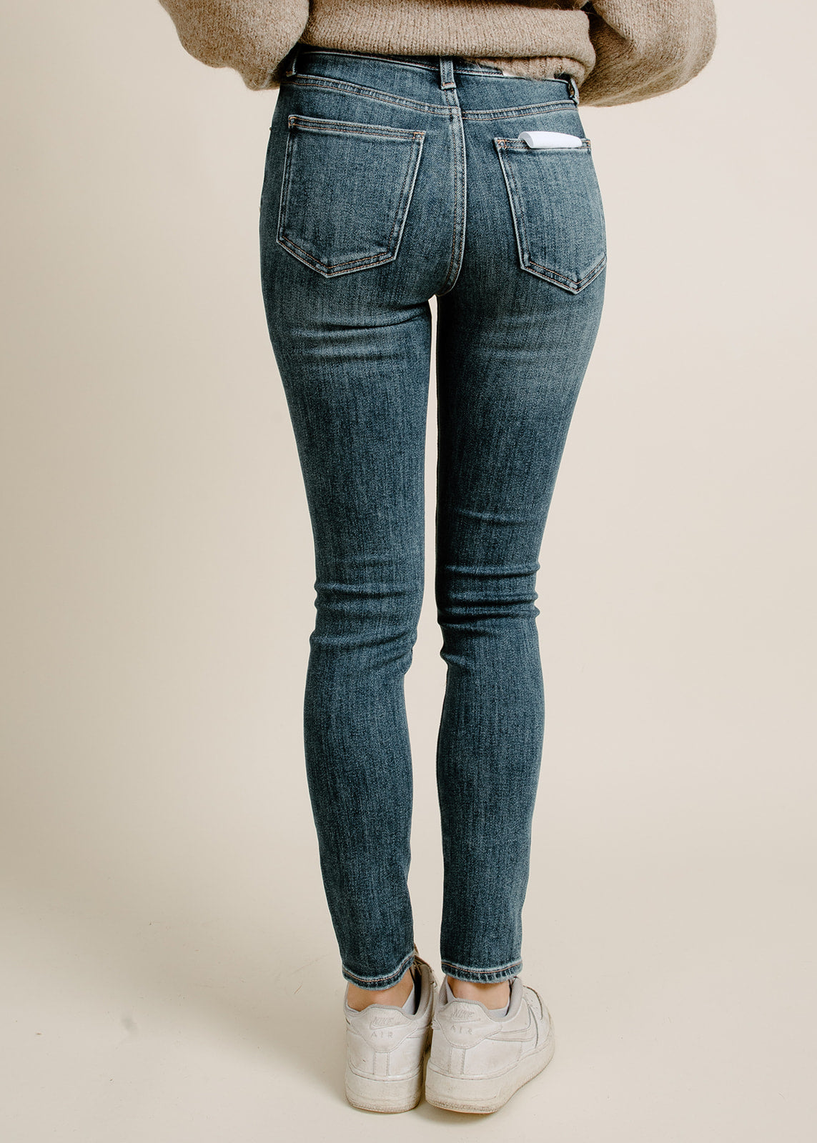 ALINE HIGH RISE SKINNY - PLAZA DISTRESSED