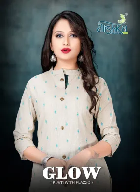 Alishika Fashion Glow Cotton Casual Designer Kurti Collection