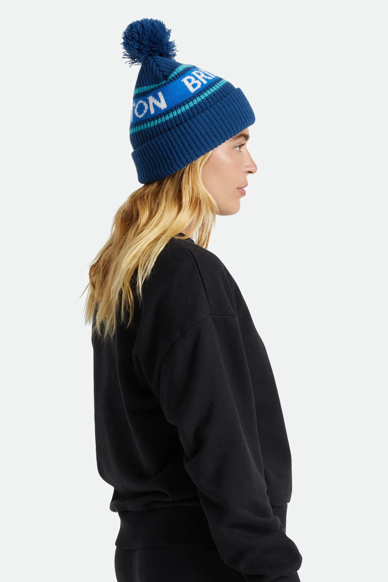 Alpha Pom Beanie - Joe Blue