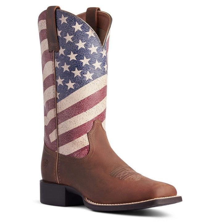 Ariat 10038397 Women's Round Up Patriot