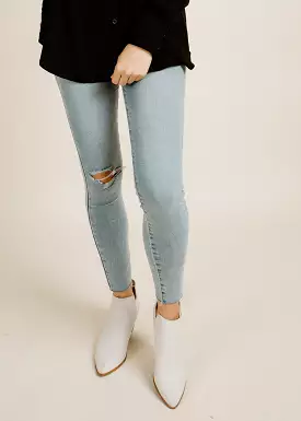 AUDREY MID RISE SKINNY - RADIATE