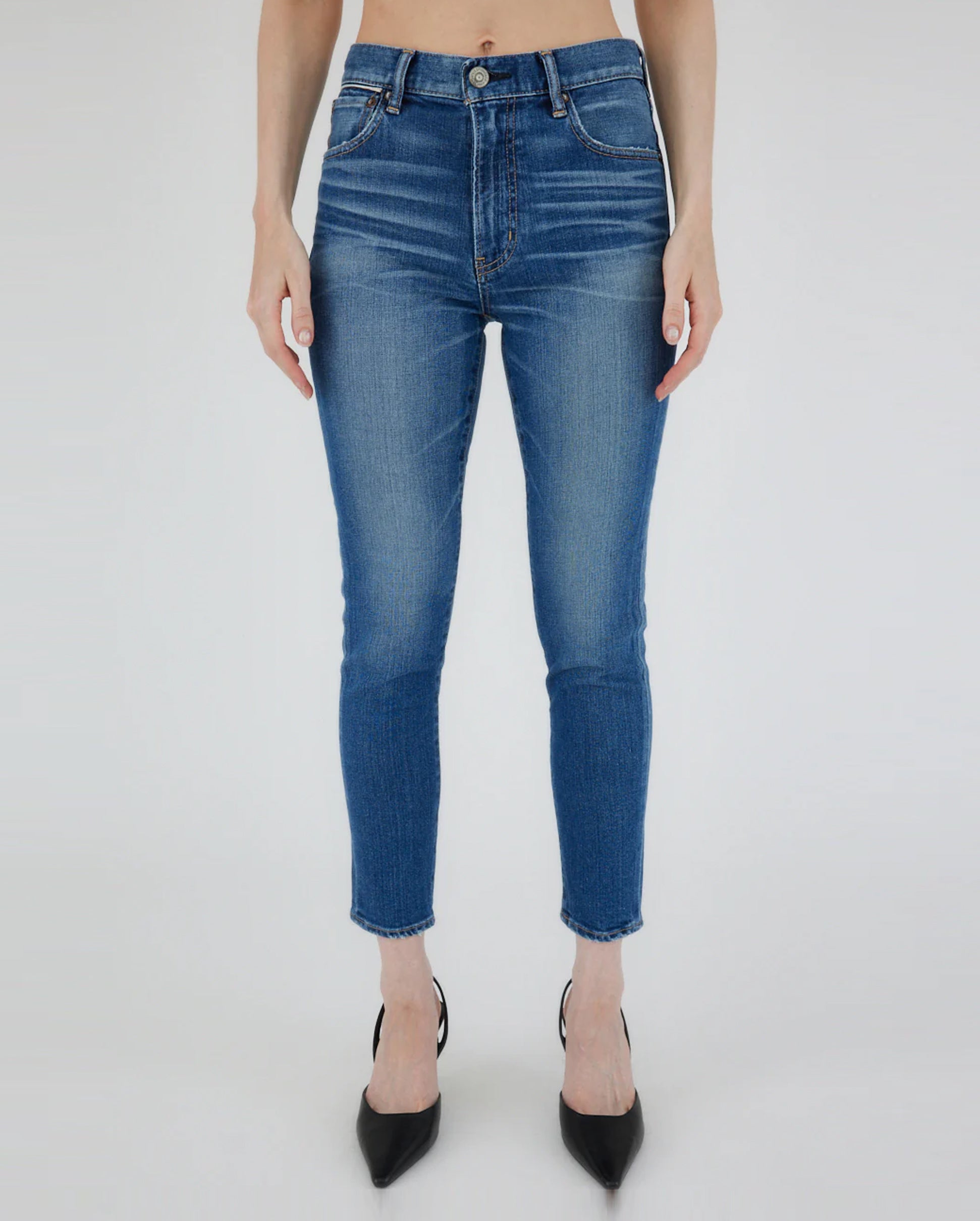 BALLENA HIGH RISE SKINNY / BLUE