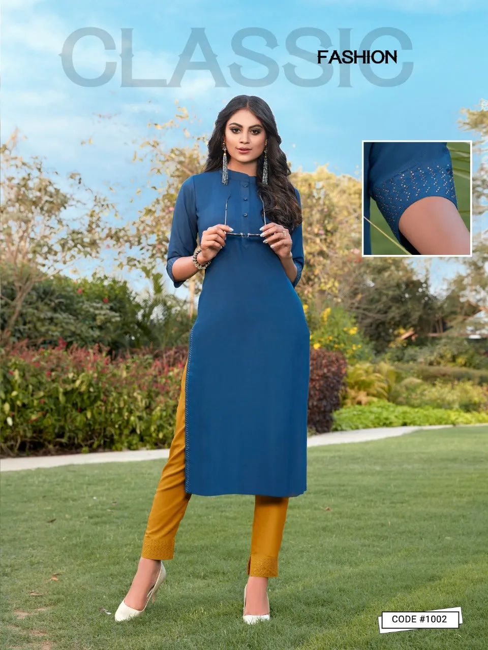 Banwery Taj Rayon Fancy Designer Kurti Collection