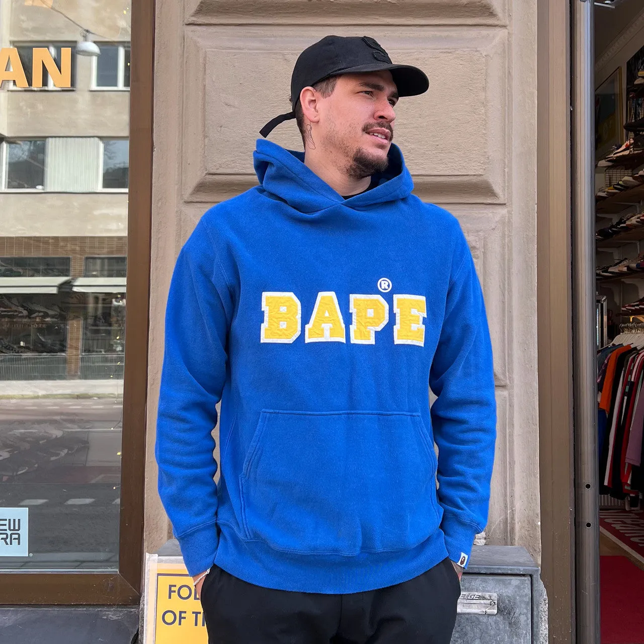 Bape Hoodie Blue