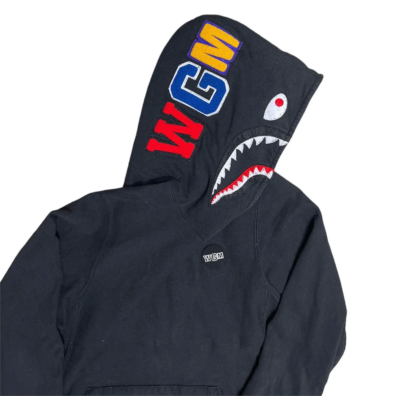 BAPE Shark Emblem Pullover Hoodie