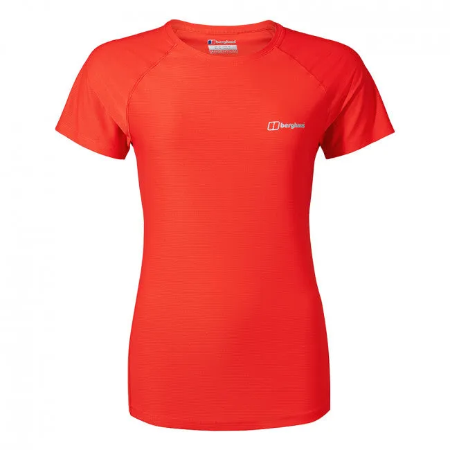 Berghaus Womens 24/7 Tech Super Stretch Tee (Poinciana)