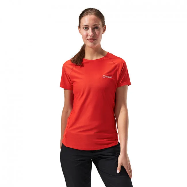 Berghaus Womens 24/7 Tech Super Stretch Tee (Poinciana)