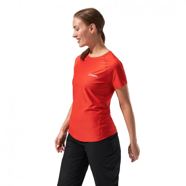 Berghaus Womens 24/7 Tech Super Stretch Tee (Poinciana)