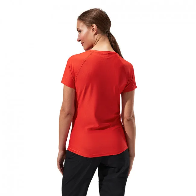 Berghaus Womens 24/7 Tech Super Stretch Tee (Poinciana)