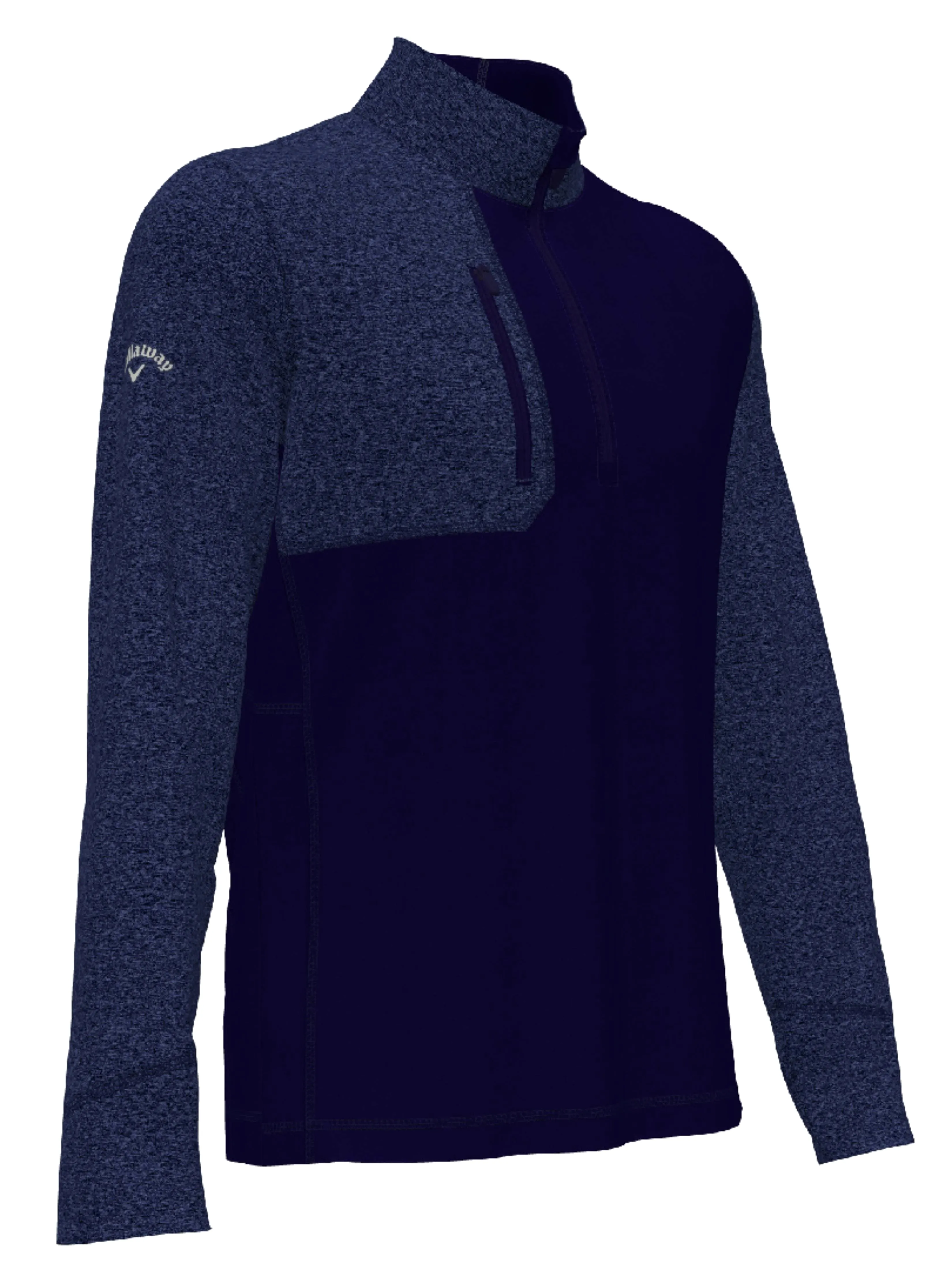 Big & Tall Aquapel 1/2 Zip Base Layer Golf Top