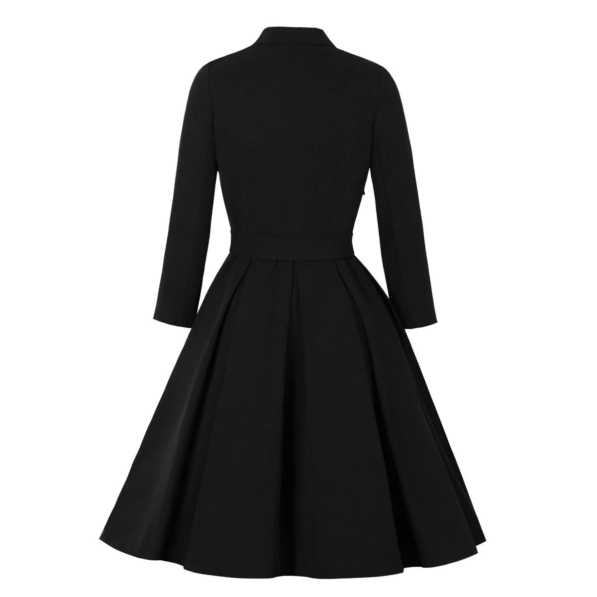 Blazer Dress Women Chic 50s 60s Vintage Sundress Autumn Fall Long Sleeve Suit Jacket Dresses Formal Office Ladies Vestidos Mujer