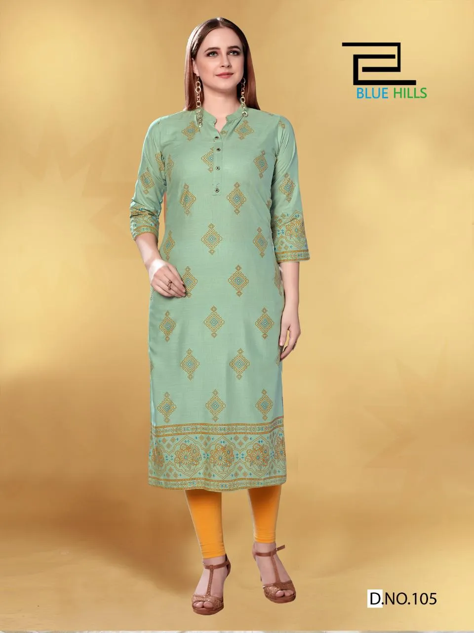 Blue Hills Presents Jolie Rayon Designer Kurti Collections