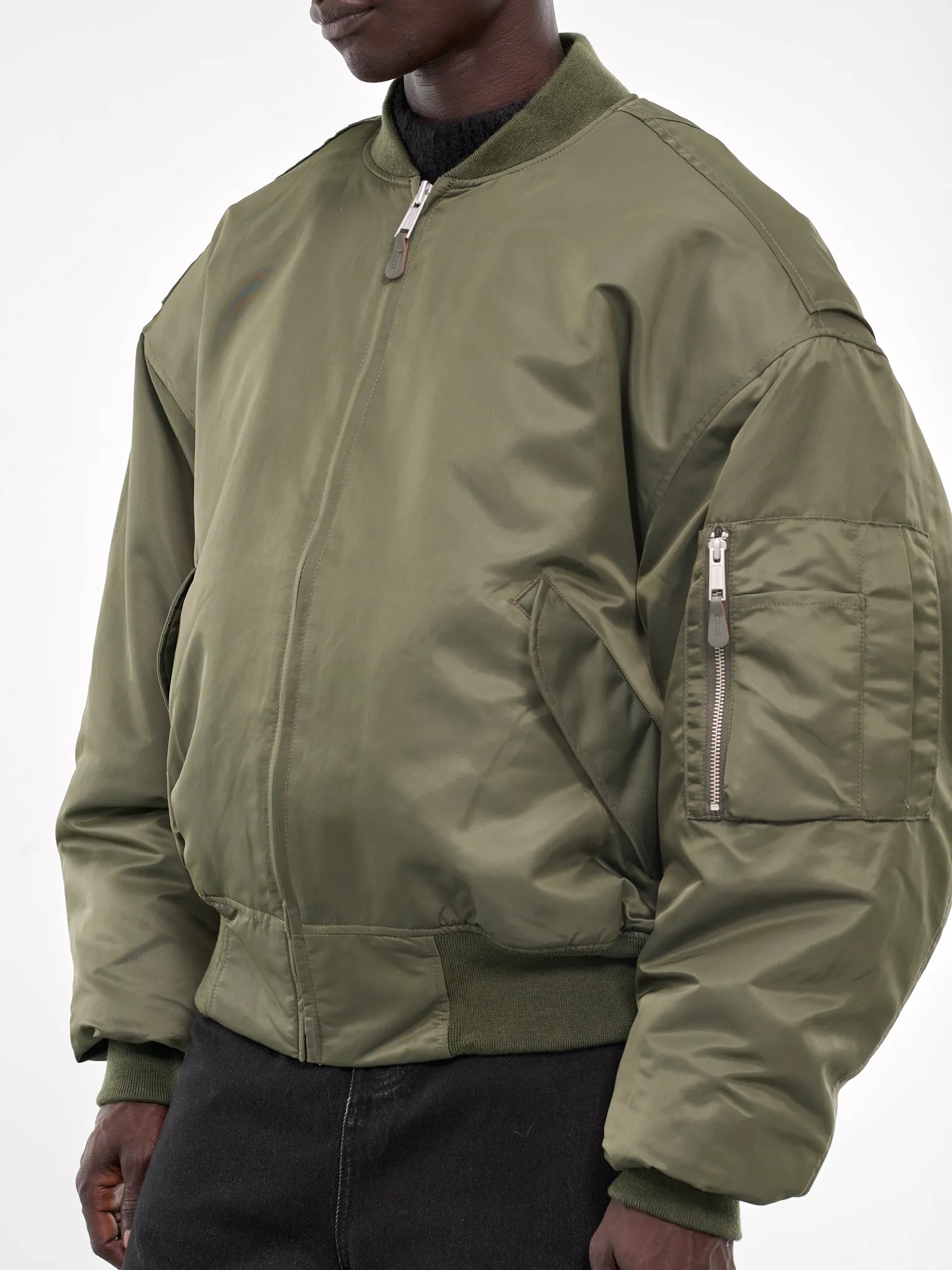 Broad Bomber Jacket (ES2540KH-KHAKI)