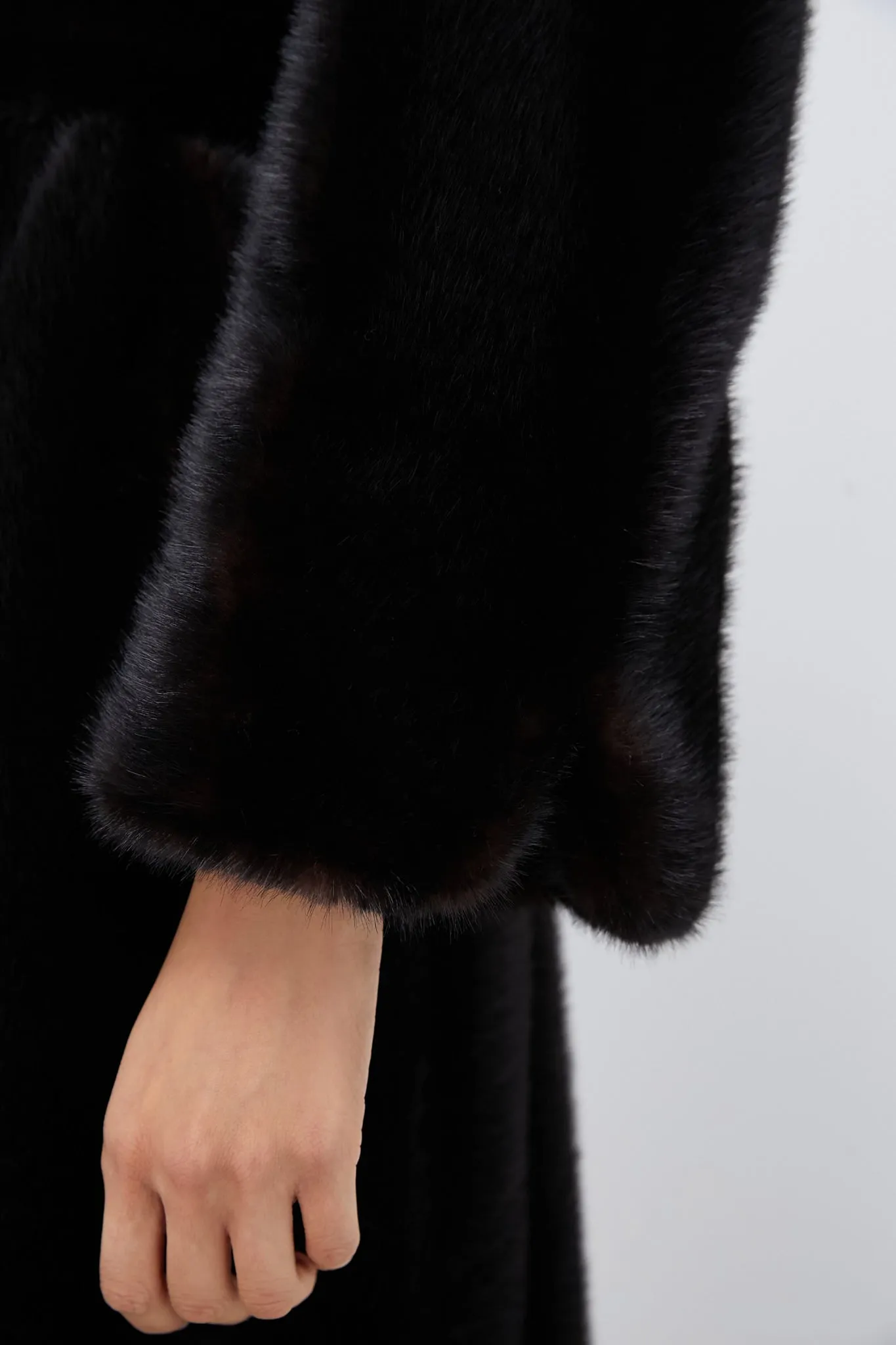 Brown Fur Carmella Coat