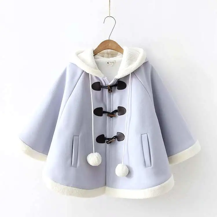 Bunny Ear Hoodie Cloak AD12126