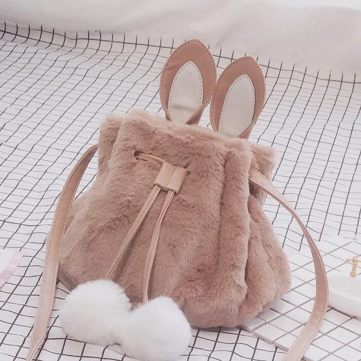 Bunny Fuzzy Bag AD12173