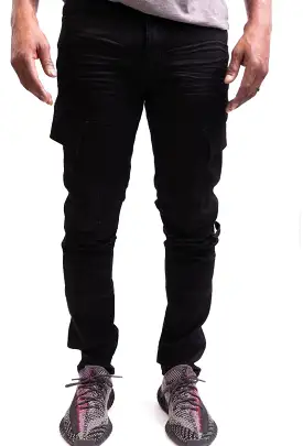 Caliber Flight Cargo Denim (Jet Black)