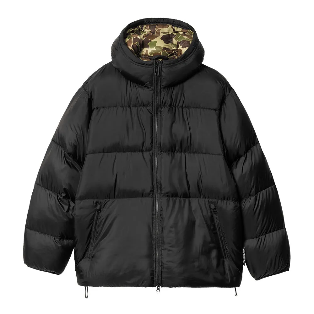 CARHARTT WIP TORONTO JACKET // BLACK / CAMO DUCK GREEN