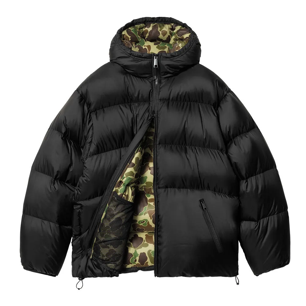 CARHARTT WIP TORONTO JACKET // BLACK / CAMO DUCK GREEN