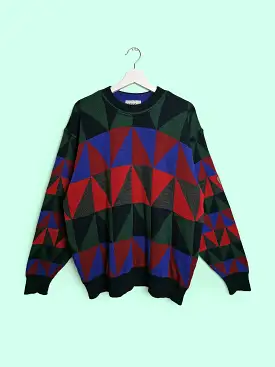 CARLO COLUCCI Unisex Retro Sweater - size L / 52