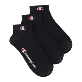 Champion U20099KK001 Socks Calze Unisex 3Pk  Nero