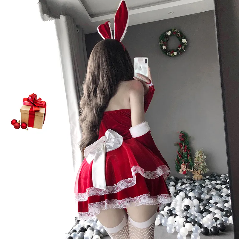 Christmas Bunny Girl Suit AD12553