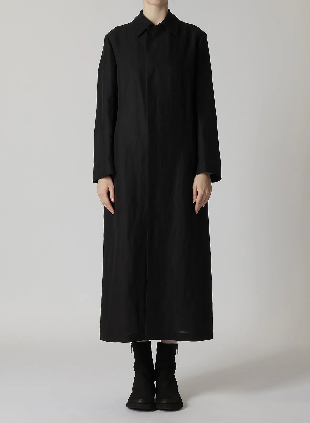 C/Li GABARDINE R-DOUBLE PLACKET COAT