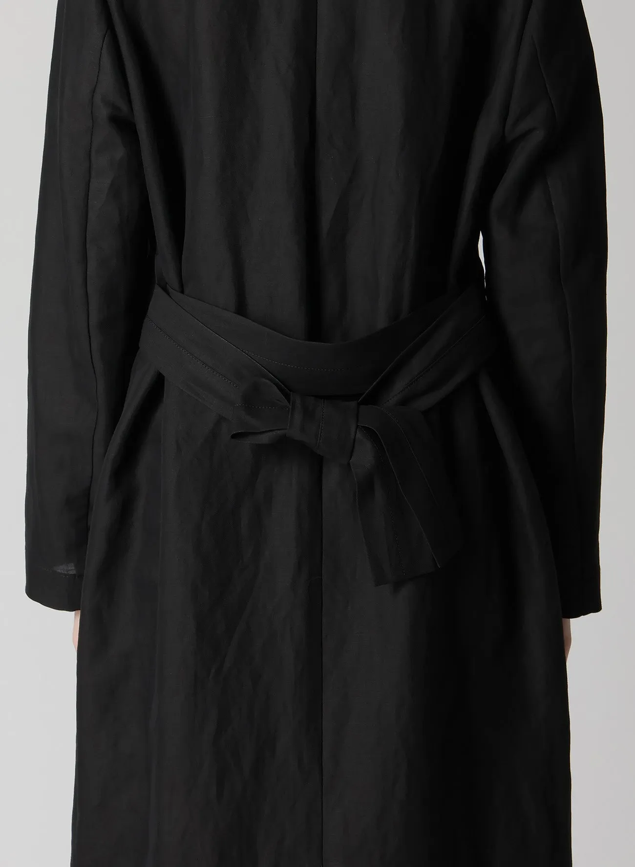 C/Li GABARDINE R-DOUBLE PLACKET COAT