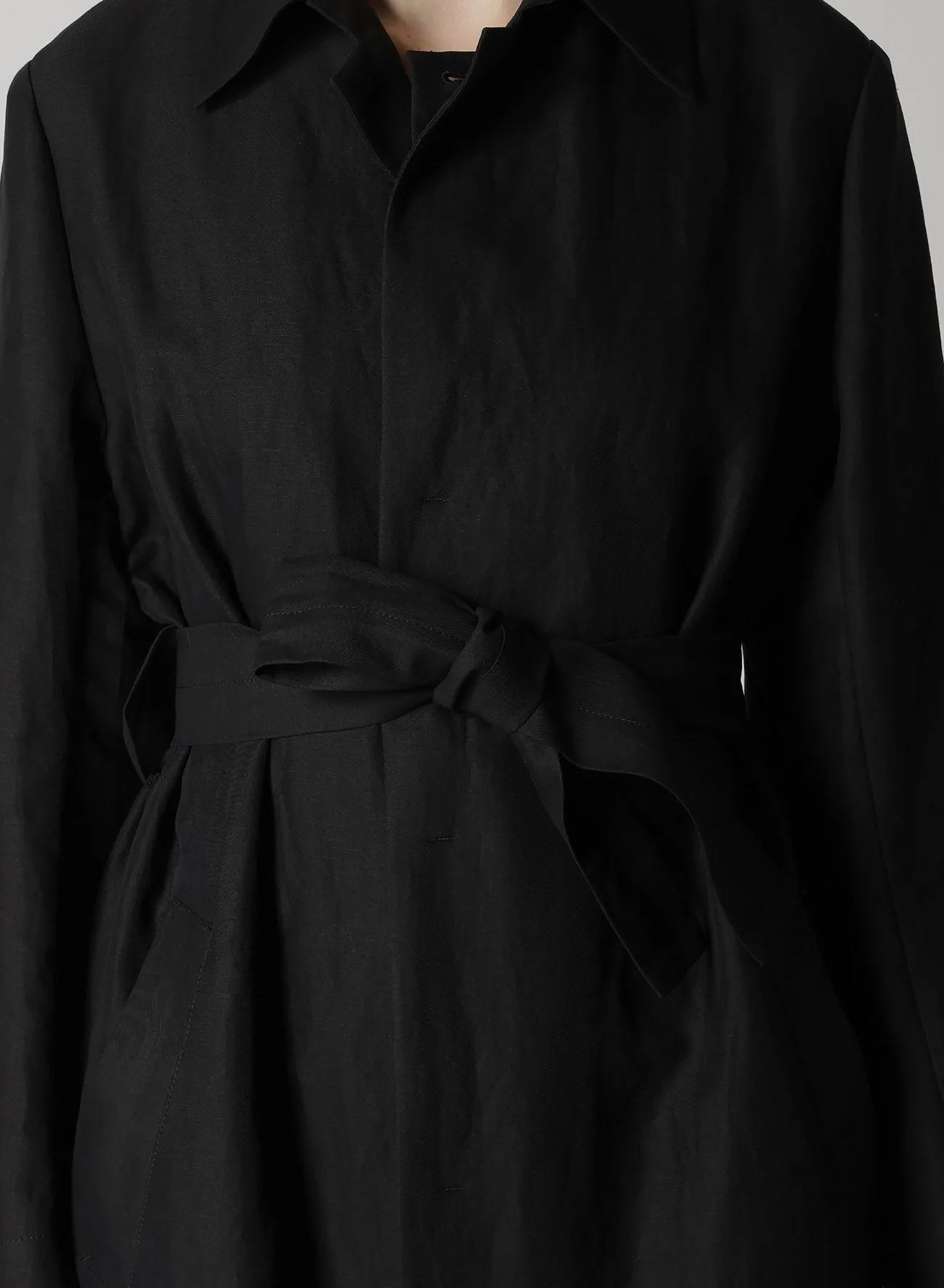 C/Li GABARDINE R-DOUBLE PLACKET COAT