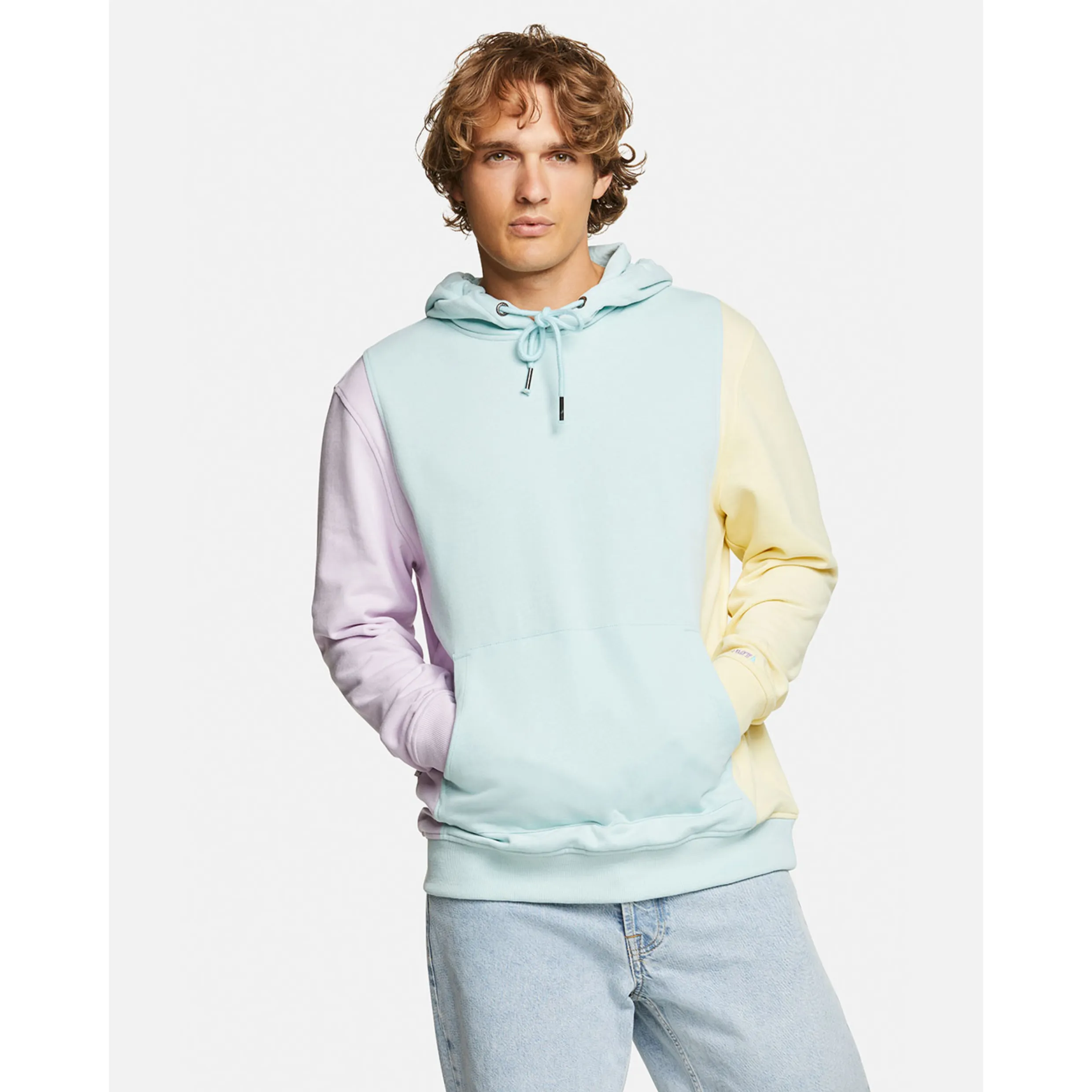 Colours & Sons Colourblock Hoodie Miami Gin Club 9122-443