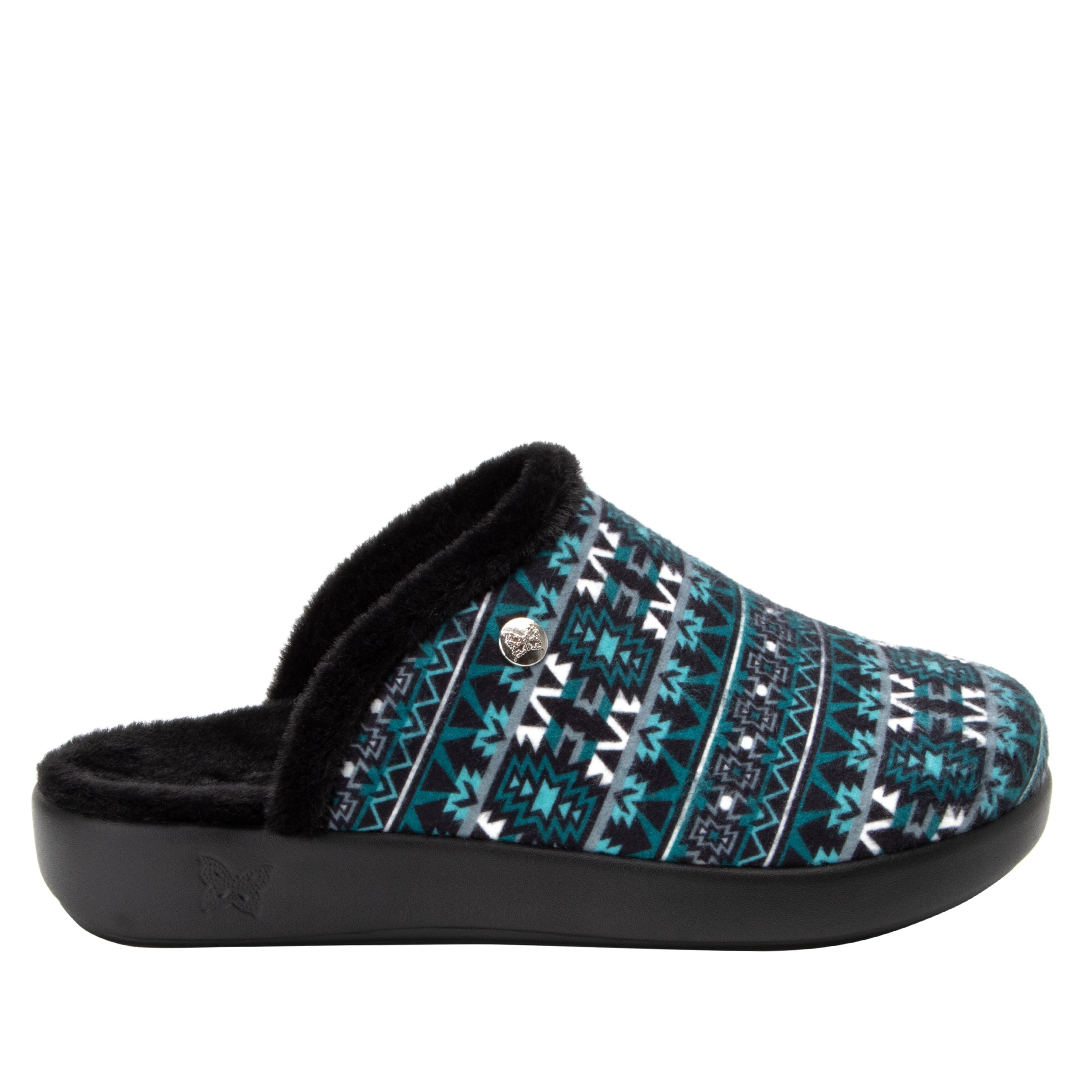 Comfee Santa Fe Teal Slipper