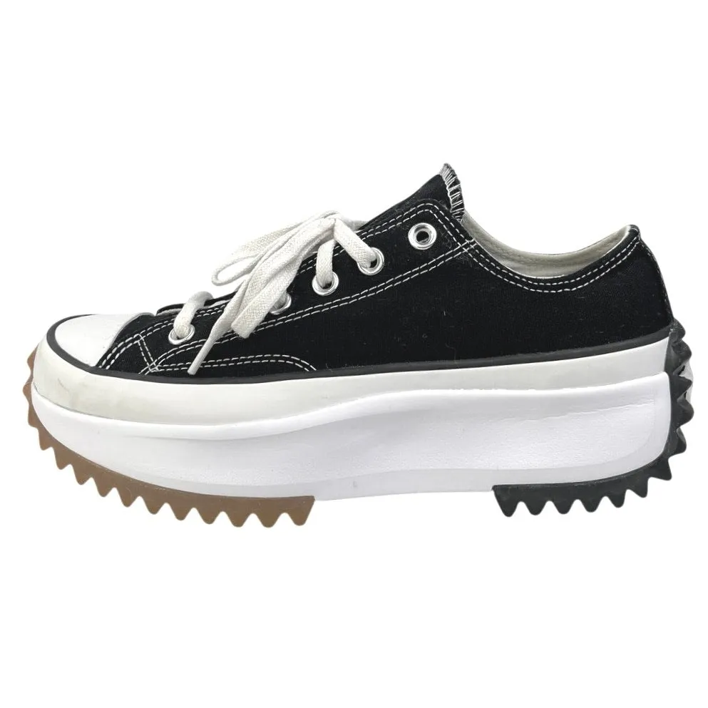 Converse Run Star Hike Women's Black Canvas Platform Sneakers Shoes Size 9