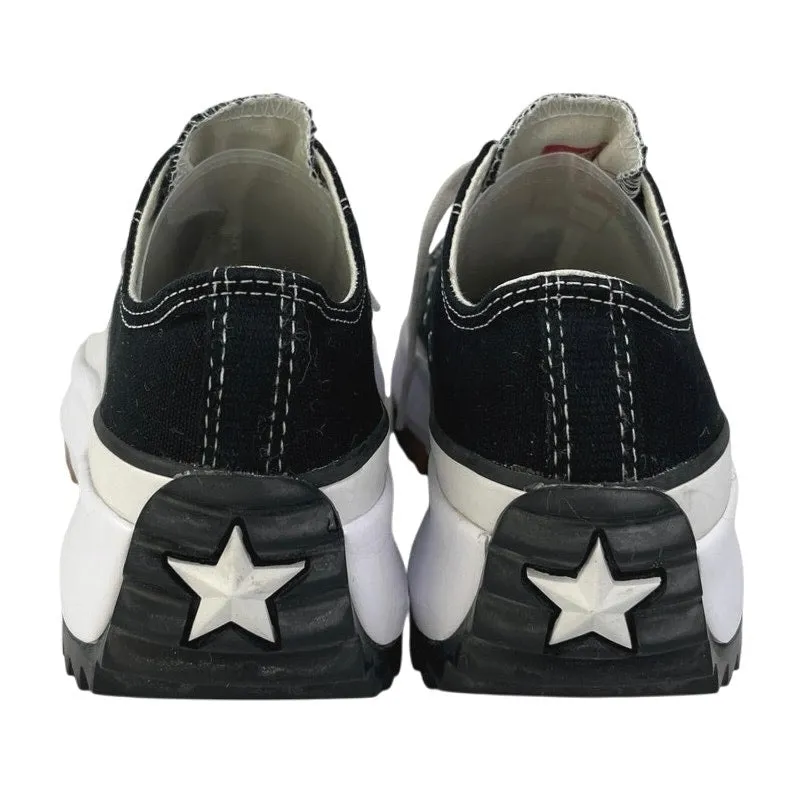 Converse Run Star Hike Women's Black Canvas Platform Sneakers Shoes Size 9