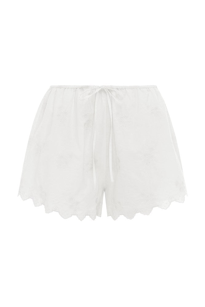 DAHLIA SHORT - VINTAGE WHITE