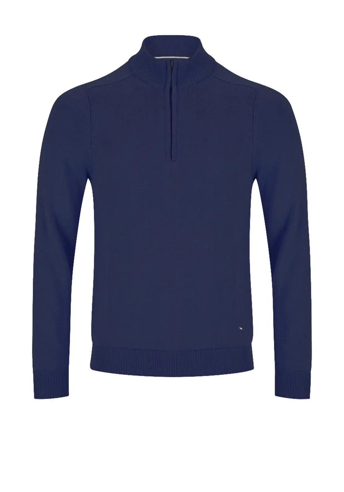 Daniel Grahame Quarter Zip Sweater, Blue