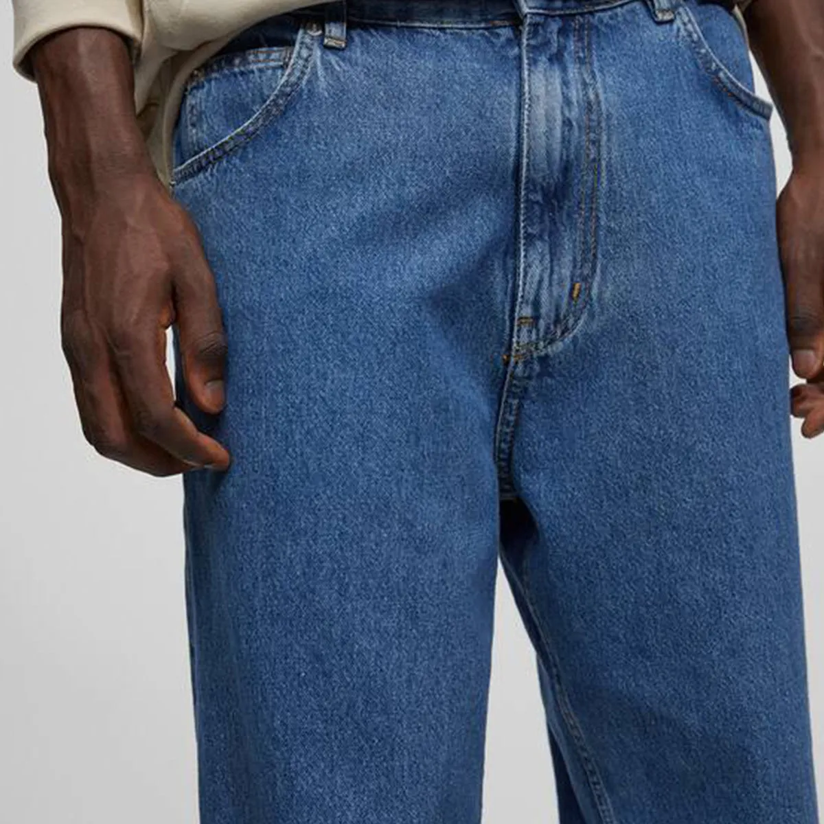 Dark Blue Baggy Jeans