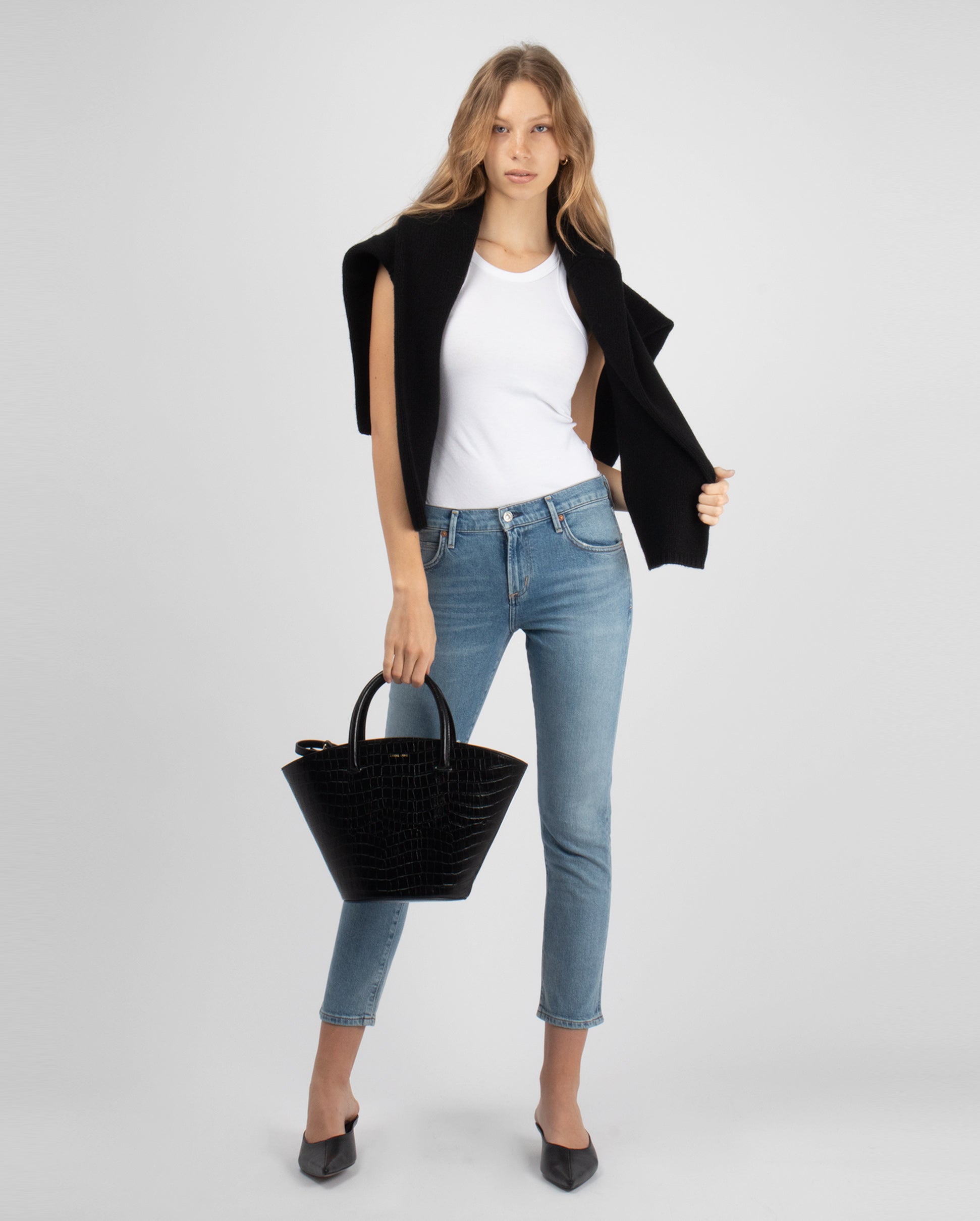 ELSA MID RISE SLIM CROP / REFRESH