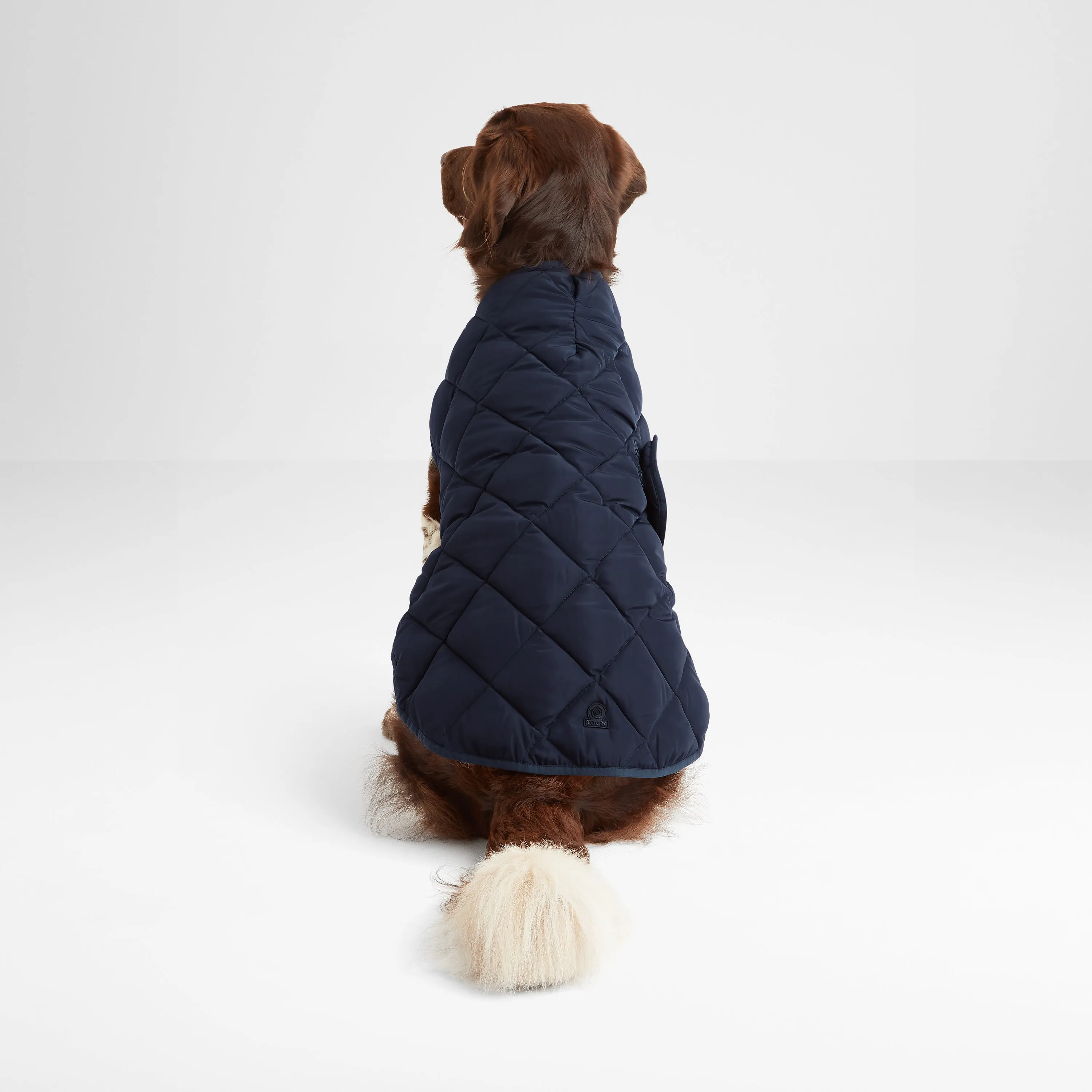 Fido Padded Dog Coat L - Dark Indigo