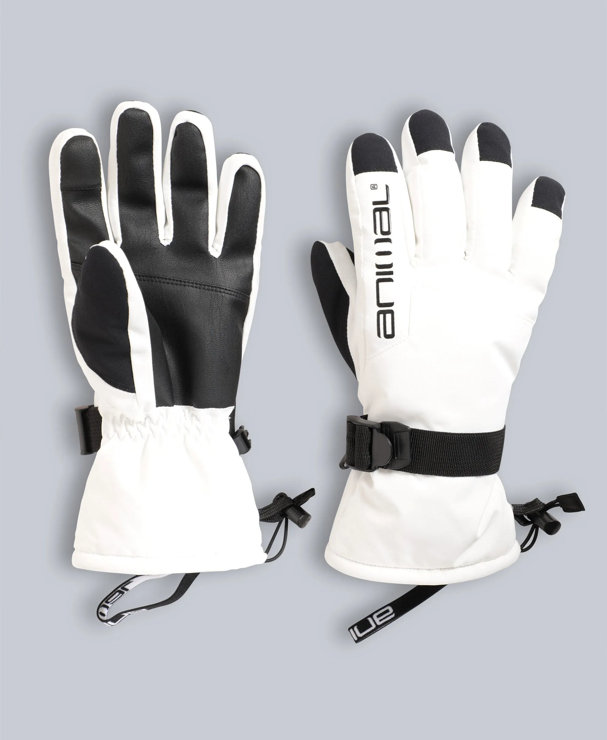 Flow Womens Snow Gloves - White