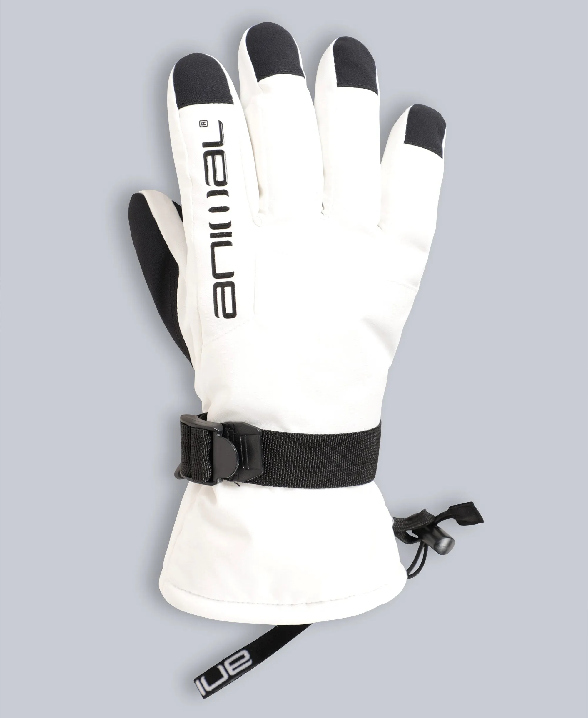 Flow Womens Snow Gloves - White