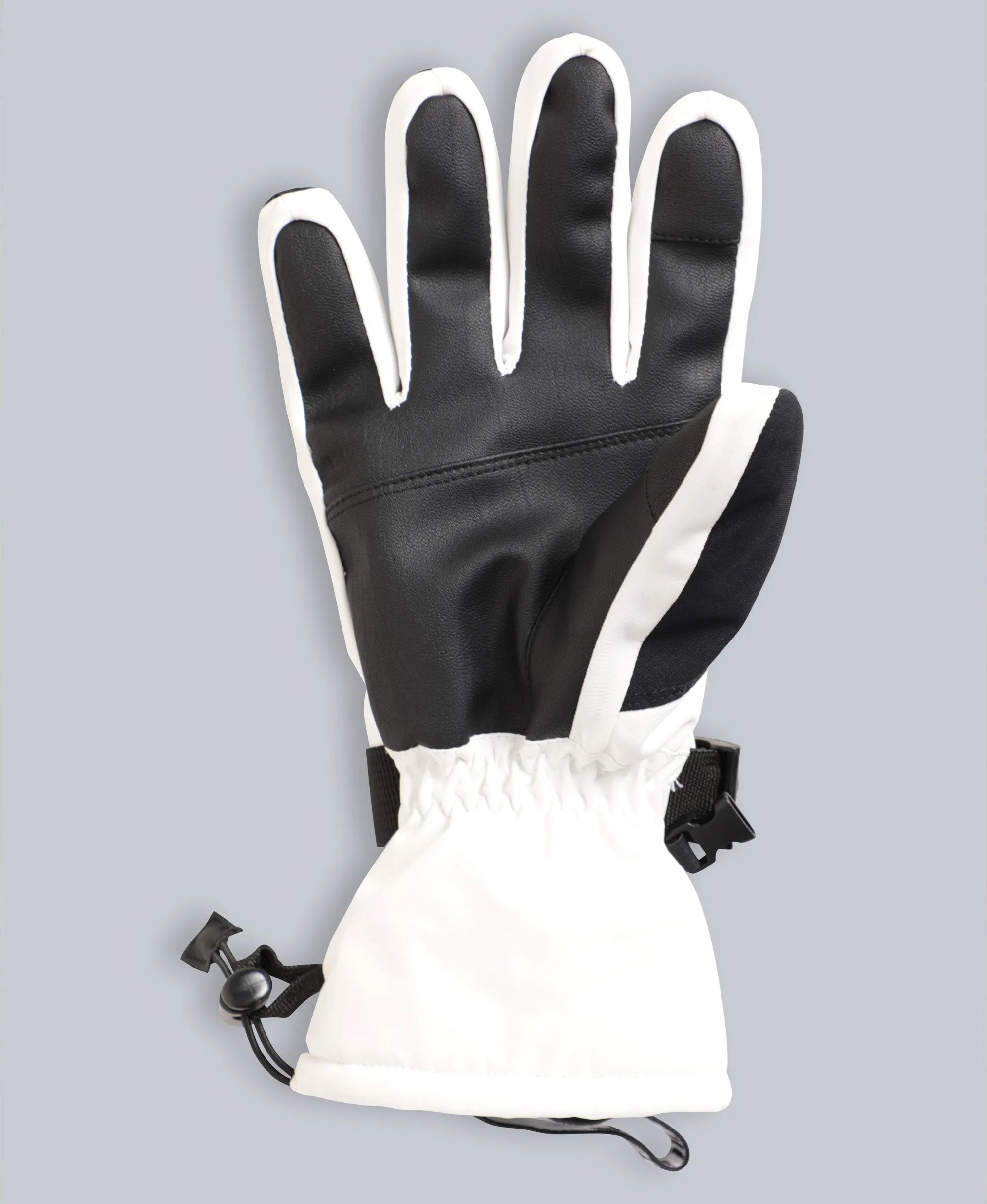 Flow Womens Snow Gloves - White