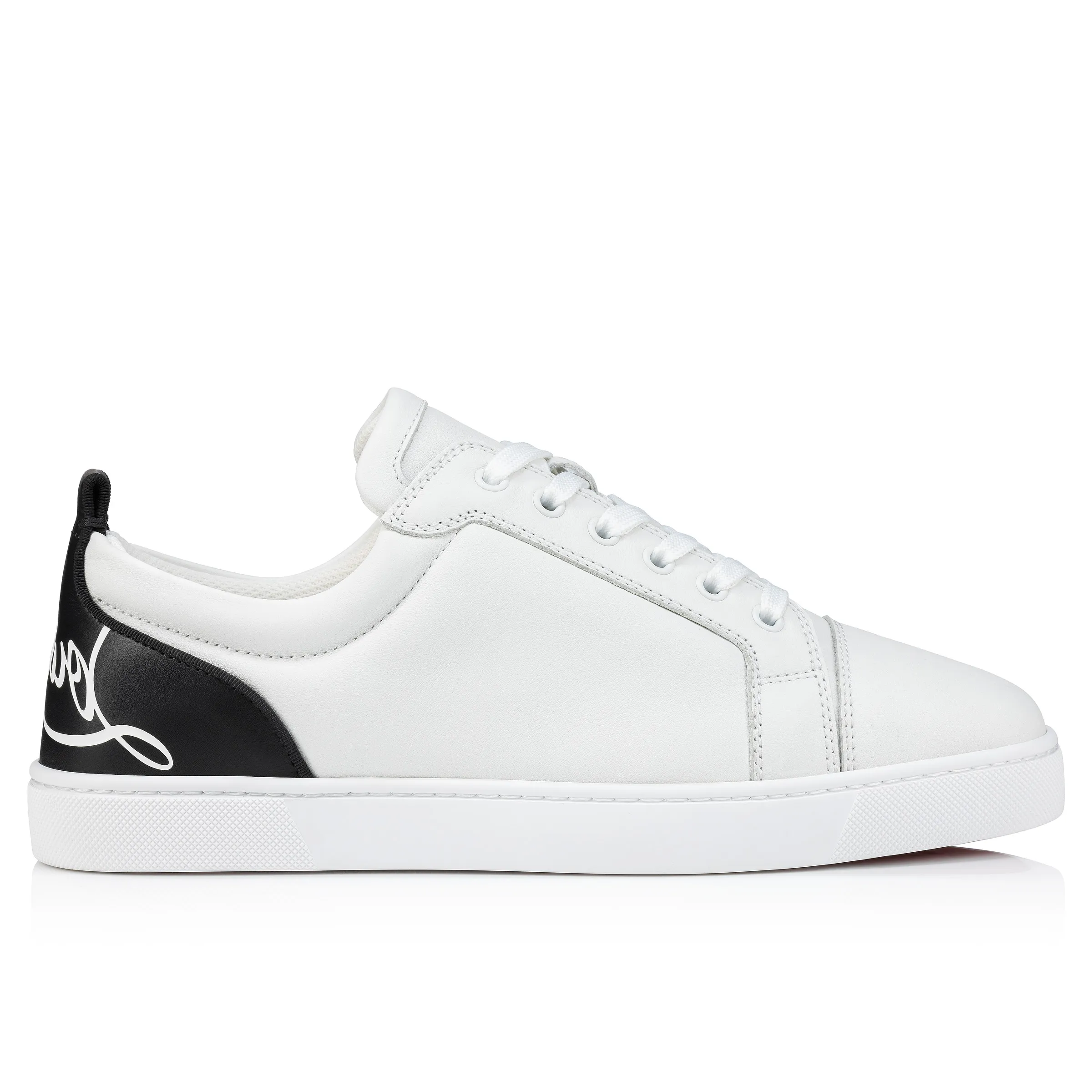 Fun Louis Junior Sneakers - Smooth calf leather - White - Men