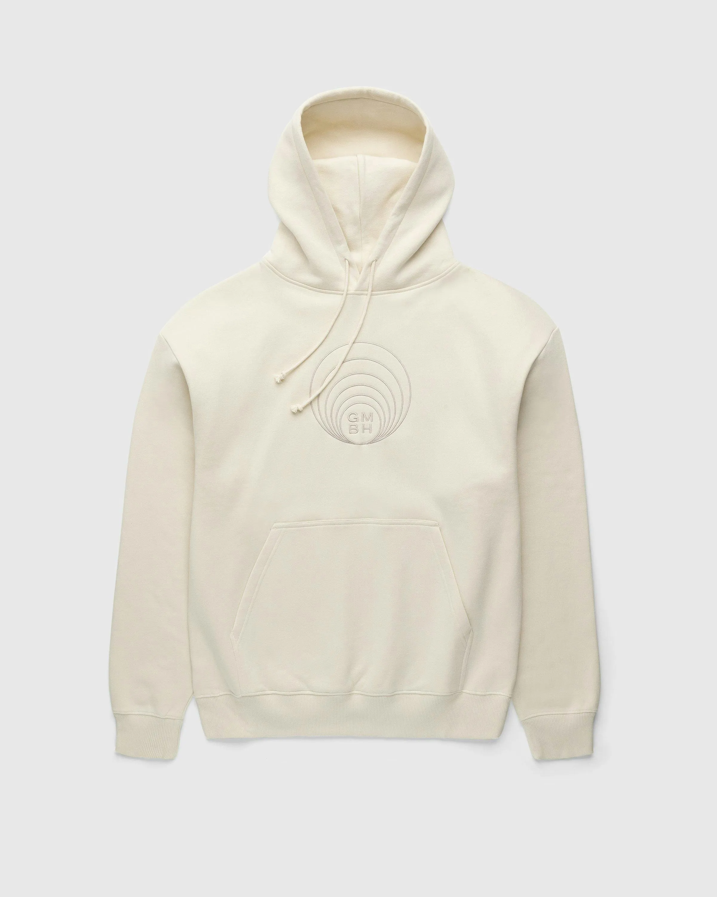 GmbH – Abbas Embroidered Hoodie Ivory | Highsnobiety Shop