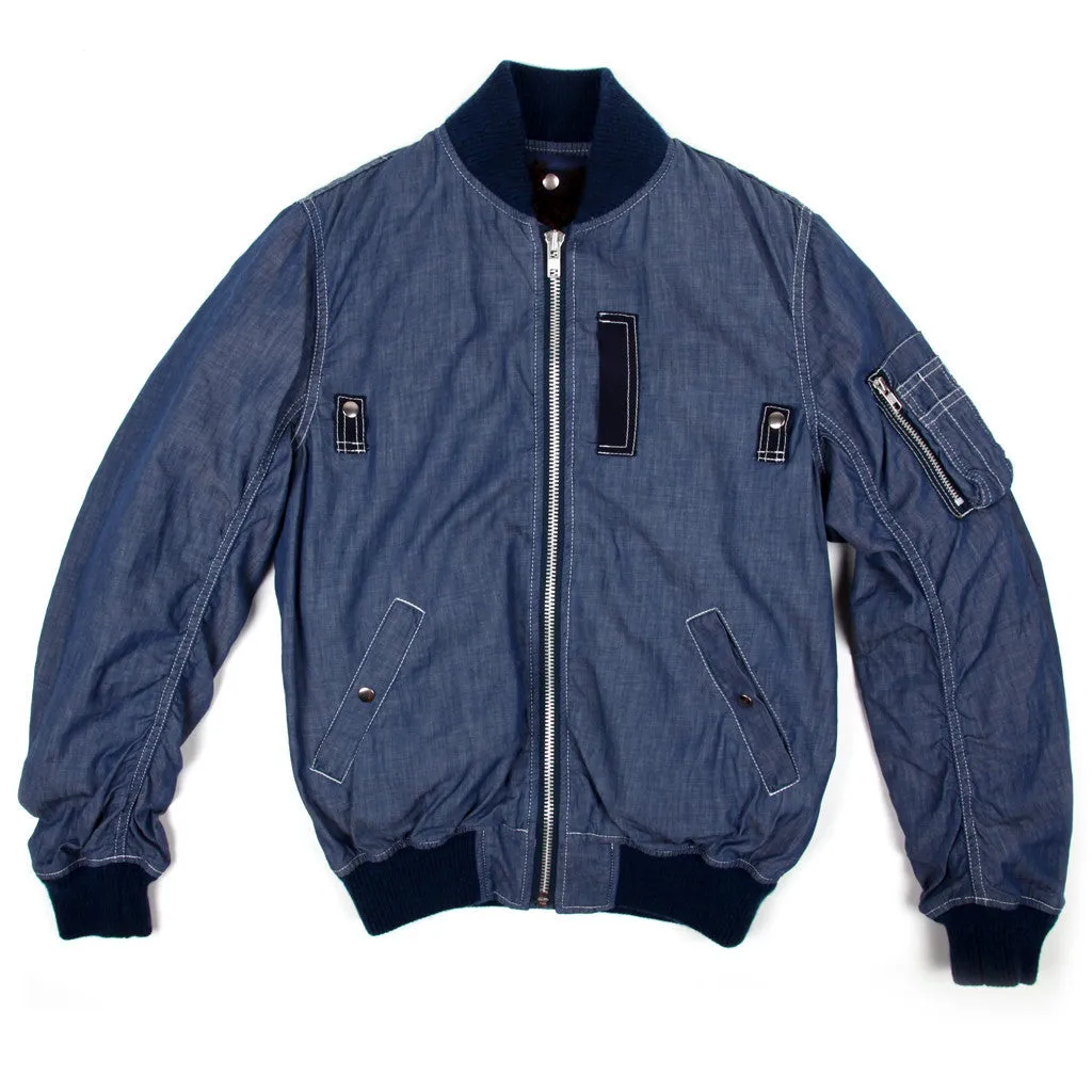 Indigo MA-1 Jacket